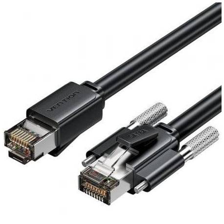CABLE DE RED RJ45 SFTP VENTION IBUBH CAT.6/ 2M/ NEGRO