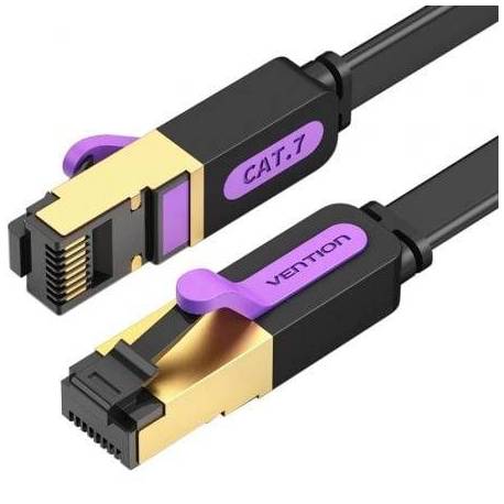 CABLE DE RED RJ45 STP VENTION ICABI CAT.7/ 3M/ NEGRO