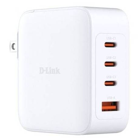 CARGADOR DE PARED GAN D-LINK DCF-141/E/ 3XUSB TIPO-C/ 1XUSB/ 140W