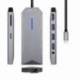 DOCKING USB TIPO-C AISENS ASUC-9P001-GR/ 1XHDMI 4K/ 3XUSB/ 1XRJ45/ 1XAUDIO/ 1XLECTOR TARJETAS / 1XUSB TIPO-C PD/ GRIS