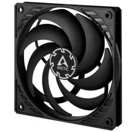 VENTILADOR ARCTIC P12 SLIM PWM PST/ 12CM/ NEGRO