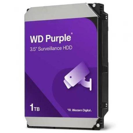 DISCO DURO WESTERN DIGITAL WD PURPLE SURVEILLANCE 1TB/ 3.5'/ SATA III/ 64MB