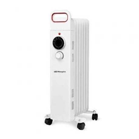 RADIADOR DE ACEITE ORBEGOZO RU 1500/ 3 POTENCIAS/ 1500W/ 7 ELEMENTOS CALORÍFICOS