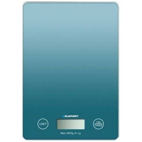 BÁSCULA DE COCINA ELECTRÓNICA BLAUPUNKT BP4014/ HASTA 5KG/ AZUL