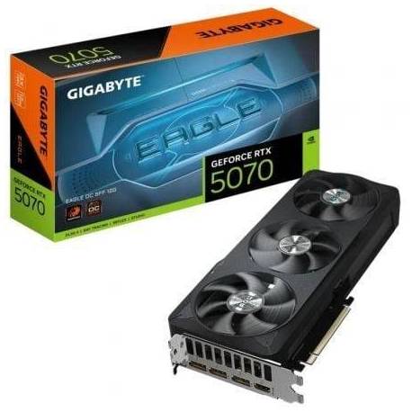 TARJETA GRÁFICA GIGABYTE GEFORCE RTX 5070 EAGLE OC SFF/ 12GB GDDR7