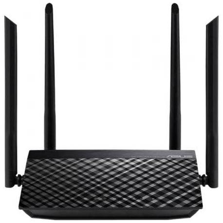 ROUTER INALÁMBRICO ASUS RT-AC1200 V2/ 1200MBPS/ 2.4GHZ 5GHZ/ 4 ANTENAS/ WIFI 802.11AC/N/A/ - N/B/G