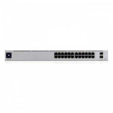 SWITCH GESTIONABLE UBIQUITI USW-PRO-24-POE 24 PUERTOS/ RJ-45 GIGABIT 10/100/1000 / SFP/ POE