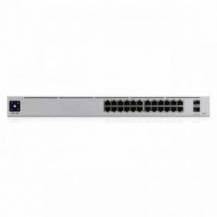 SWITCH GESTIONABLE UBIQUITI USW-PRO-24-POE 24 PUERTOS/ RJ-45 GIGABIT 10/100/1000 / SFP/ POE