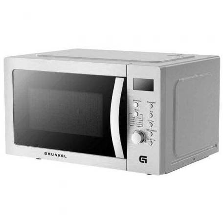 MICROONDAS GRUNKEL MW-28AIRFRYER/ 900W/ CAPACIDAD 28L/ FUNCIÓN GRILL/ FUNCIÓN AIRFRYER/ PLATEADO