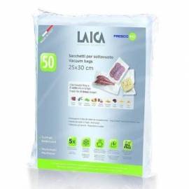 BOLSA PARA ENVASAR AL VACÍO LAICA VT3510/ 25 X 30CM/ 50 BOLSAS