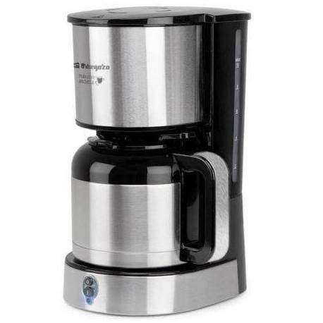 CAFETERA DE GOTEO ORBEGOZO CG 5020/ 12 TAZAS/ PLATA