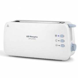 TOSTADOR ORBEGOZO TO 4012/ 850W/ BLANCO