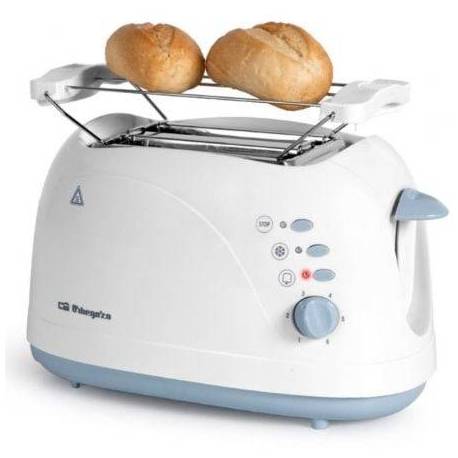 TOSTADOR ORBEGOZO TO 3010/ 750W/ BLANCO