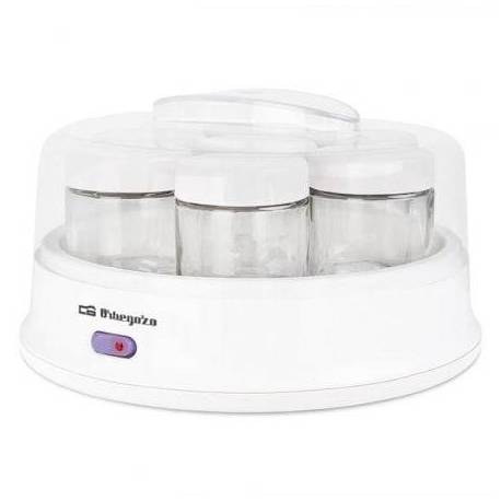 YOGURTERA ORBEGOZO YU 2350/ 15W/ PARA 7 YOGURES