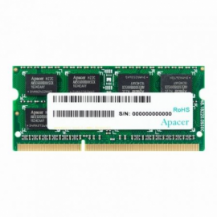 MEMORIA RAM APACER DV.08G2K.KAM 8GB/ DDR3L/ 1600MHZ/ 1.35V/ CL11/ SODIMM