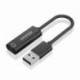 TARJETA DE SONIDO AISENS A106-0770/ USB MACHO - JACK 3.5 HEMBRA