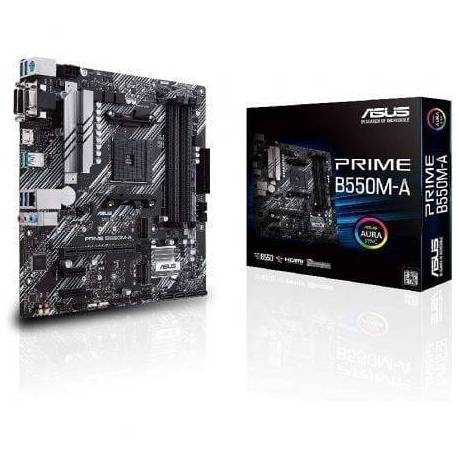 PLACA BASE ASUS PRIME B550M-A SOCKET AM4/ MICRO ATX