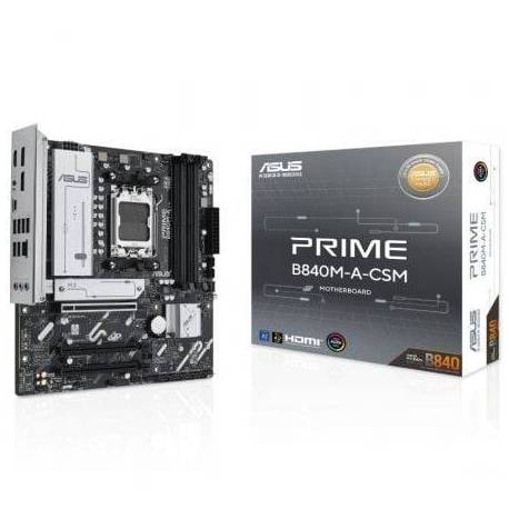 PLACA BASE ASUS PRIME B840M-A-CSM SOCKET AM5/ DDR5/ PCIE 4.0/ MICRO ATX