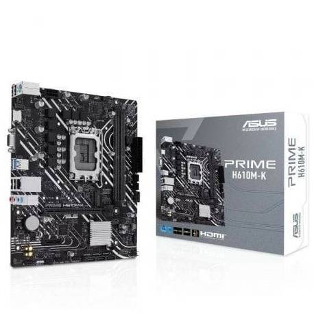PLACA BASE ASUS PRIME H610M-K SOCKET 1700/ DDR5/ PCIE 4.0/ MICRO ATX