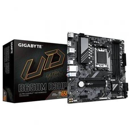 PLACA BASE GIGABYTE B650M D3HP SOCKET AM5/ DDR5/ PCIE 4.0/ MICRO ATX