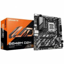 PLACA BASE GIGABYTE B840M D2H SOCKET AM5/ DDR5/ PCIE 4.0/ MICRO ATX