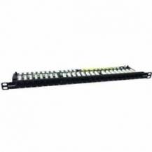 PATCH PANEL PHASAK PU 4811/ 24 PUERTOS/ CAT.6A/ ALTURA 0.5U