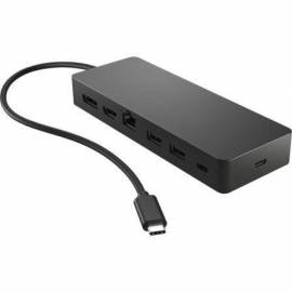 DOCKING USB TIPO-C HP 50H55UT/ 1XUSB TIPO-C/ 2XUSB/ 1XHDMI 4K/ 1XDISPLAYPORT/ 1XRJ45/ 1XUSB TIPO-C PD