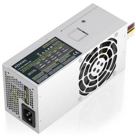 FUENTE DE ALIMENTACIÓN TFX AISENS ASPC-500TFX-SEO/ 500W/ VENTILADOR 8CM
