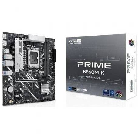 PLACA BASE ASUS PRIME B860M-K SOCKET 1851/ DDR5/ PCIE 5.0/ MICRO ATX