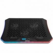 SOPORTE REFRIGERANTE KROM KOOLER PARA PORTÁTILES HASTA 19'/ ILUMINACIÓN LED