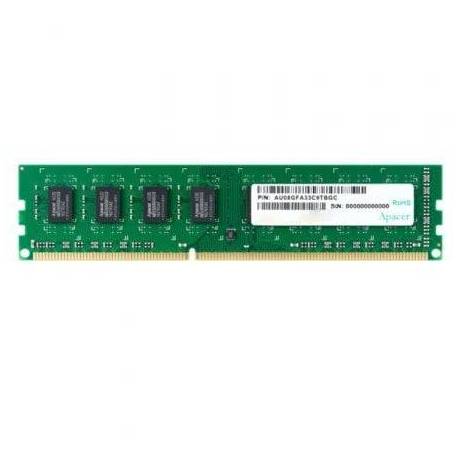 MEMORIA RAM APACER DL.08G2K.KAM 8GB/ DDR3/ 1600MHZ/ 1.5V/ CL11/ DIMM