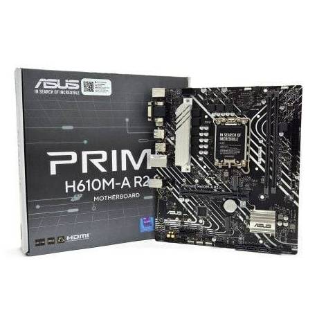 PLACA BASE ASUS PRIME H610M-A R2.0/ SOCKET 1700/ DDR5/ PCIE 4.0/ MICRO ATX