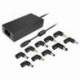 CARGADOR DE PORTÁTIL LEOTEC NOTEBOOK/ 120W/ AUTOMÁTICO/ 10 CONECTORES/ VOLTAJE 12-20V