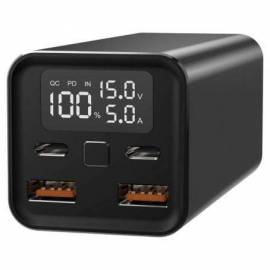 BATERÍA EXTERNA/POWERBANK LEOTEC POWERBANK 20000MAH PD/ 65W/ COMPATIBLE CON PORTÁTILES