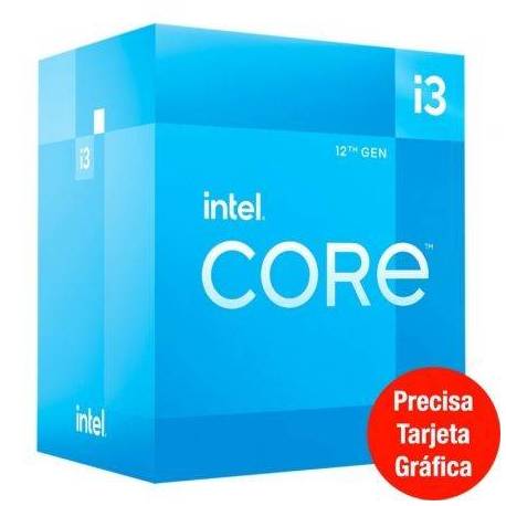PROCESADOR INTEL CORE I3-12100F 3.30GHZ SOCKET 1700