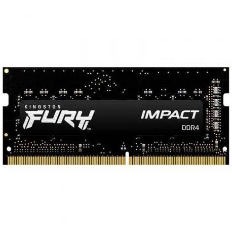 MEMORIA RAM KINGSTON FURY IMPACT 16GB/ DDR4/ 3200MHZ/ 1.2V/ CL20/ SODIMM