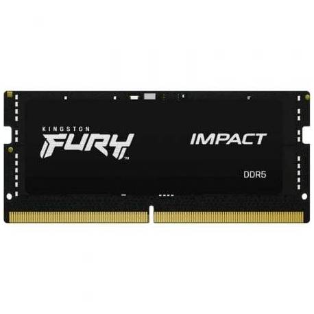 MEMORIA RAM KINGSTON FURY IMPACT 16GB/ DDR5/ 5600MHZ/ 1.1V/ CL40/ SODIMM