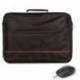 MALETÍN + RATÓN MONRAY BUREAU KIT PARA PORTÁTILES HASTA 16'/ NEGRO