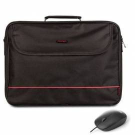 MALETÍN + RATÓN MONRAY BUREAU KIT PARA PORTÁTILES HASTA 16'/ NEGRO