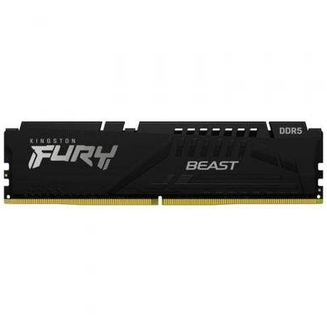 MEMORIA RAM KINGSTON FURY BEAST 16GB/ DDR5/ 5600MHZ/ 1.25V/ CL40/ DIMM