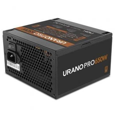 FUENTE DE ALIMENTACIÓN NOX HUMMER URANO PRO/ 650W/ VENTILADOR 12CM/ 80 PLUS BRONZE