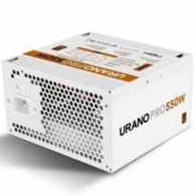 FUENTE DE ALIMENTACIÓN NOX HUMMER URANO PRO WHITE/ 550W/ VENTILADOR 12CM/ 80 PLUS BRONZE/ BLANCA