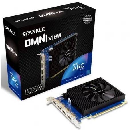TARJETA GRÁFICA SPARKLE INTEL ARC A310 OMNI VIEW/ 4GB GDDR6