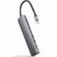 DOCKING TIPO-C NANOCABLE 10.16.4608/ 2XUSB/ 3XUSB TIPO-C/ 1XHDMI 4K/ 1XJACK 3.5/ 1XUSB TIPO-C PD/ GRIS