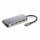 DOCKING USB TIPO-C NGS WONDERDOCK8/ 3XUSB/ 1XUSB TIPO-C DP/ 1XHDMI 4K/ 1XRJ45/ 1XLECTOR TARJETAS SD