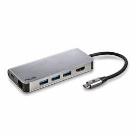 DOCKING USB TIPO-C NGS WONDERDOCK8/ 3XUSB/ 1XUSB TIPO-C DP/ 1XHDMI 4K/ 1XRJ45/ 1XLECTOR TARJETAS SD