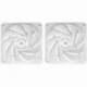 PACK 2 VENTILADORES MARS GAMING MF-NCLX2/ 12CM