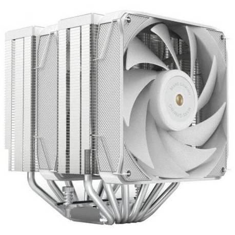 VENTILADOR CON DISIPADOR MARS GAMING MCPU-XU6/ 2X 12CM/ BLANCO