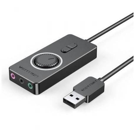 TARJETA DE SONIDO VENTION CDRBB/ USB MACHO - 3X JACK 3.5 HEMBRA