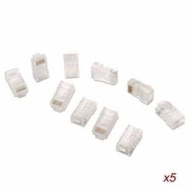 CONECTOR RJ45 AISENS A138-0291/ CAT.5E/ 50 UDS